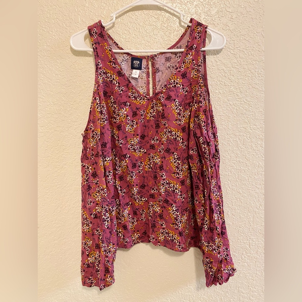 Off Shoulder Long Sleeve Top